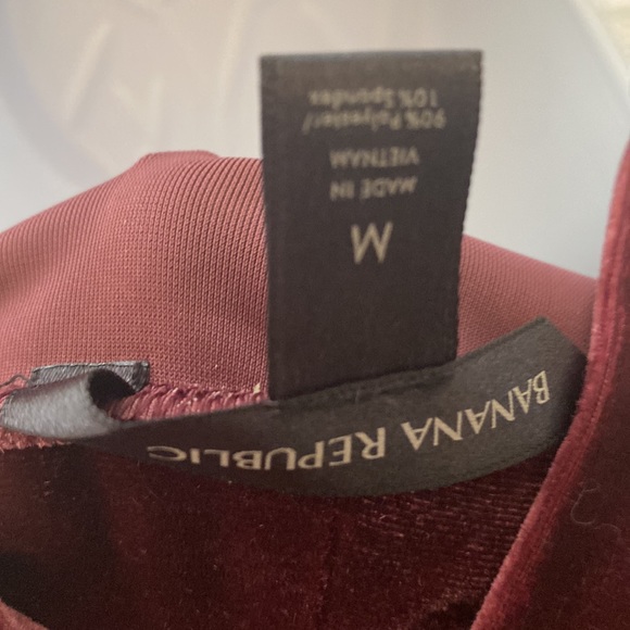 Banana Republic velvet top - Picture 4 of 4